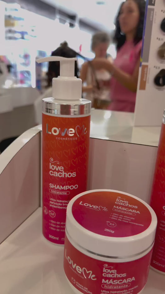 Love Cachos Umidificador + Love Cachos Verniz